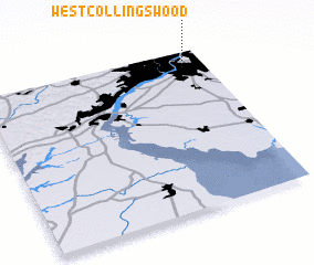 3d view of West Collingswood