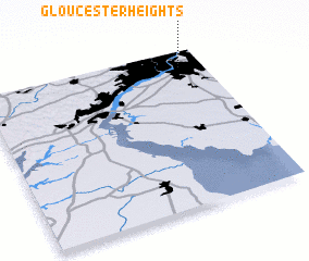 3d view of Gloucester Heights