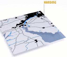 3d view of Harding