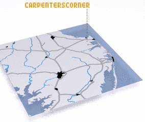 3d view of Carpenters Corner