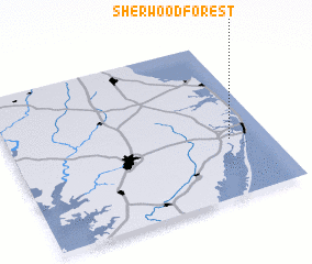 3d view of Sherwood Forest