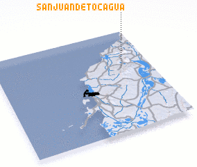 3d view of San Juan de Tocaguá