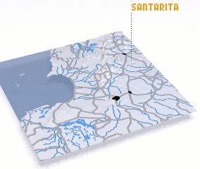 3d view of Santa Rita