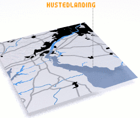 3d view of Husted Landing