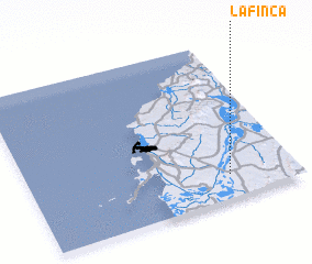 3d view of La Finca