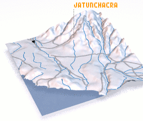 3d view of Jatun Chacra