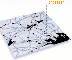 3d view of Worcester