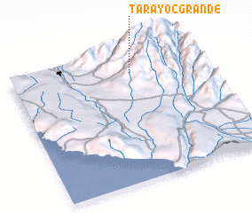 3d view of Tarayoc Grande