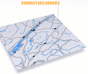 3d view of Remington Corners