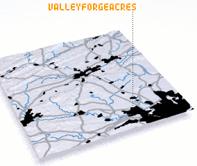 3d view of Valley Forge Acres