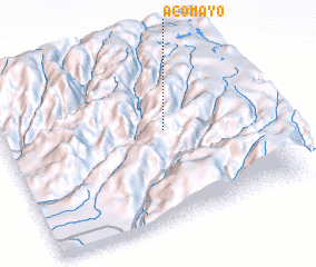 3d view of Acomayo