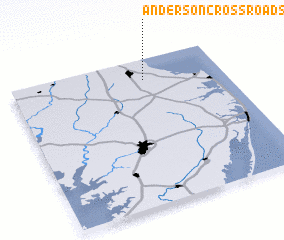 3d view of Anderson Crossroads