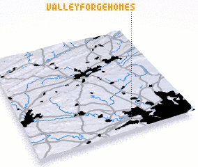 3d view of Valley Forge Homes