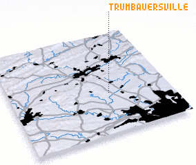 3d view of Trumbauersville