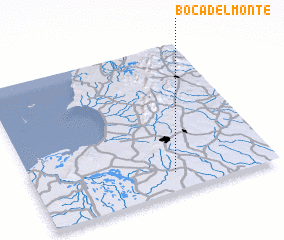 3d view of Boca del Monte