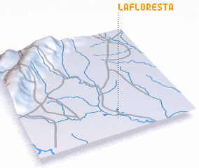 3d view of La Floresta