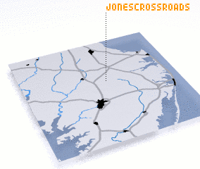 3d view of Jones Crossroads