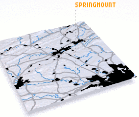 3d view of Spring Mount