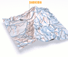 3d view of Dabeiba
