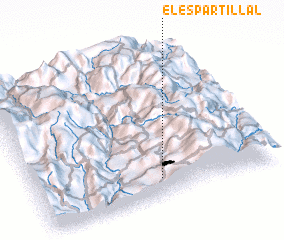 3d view of El Espartillal