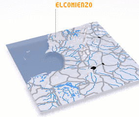 3d view of El Comienzo