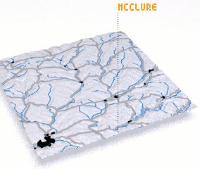 3d view of McClure