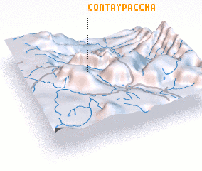 3d view of Contaypaccha