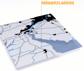 3d view of Nandains Landing