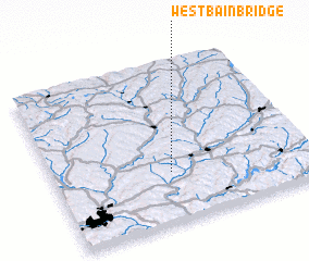 3d view of West Bainbridge