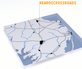 3d view of Hearns Crossroads