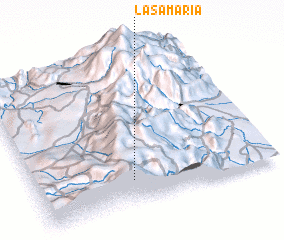 3d view of La Samaria