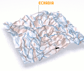 3d view of Echadía