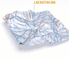 3d view of La Cristalina