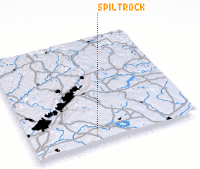 3d view of Spilt Rock