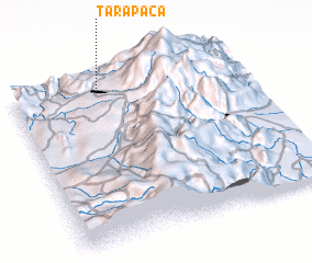 3d view of Tarapacá