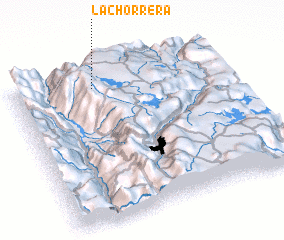 3d view of La Chorrera