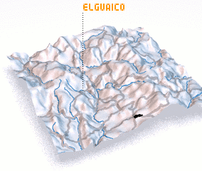 3d view of El Guaico