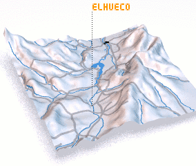 3d view of El Hueco