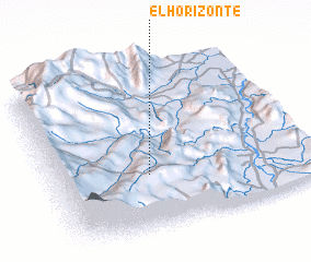 3d view of El Horizonte