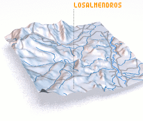 3d view of Los Almendros