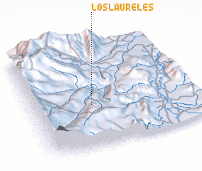 3d view of Los Laureles