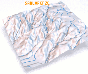 3d view of San Lorenzo