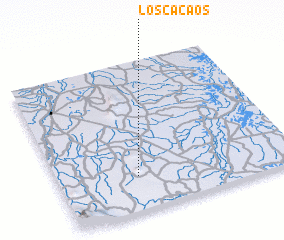 3d view of Los Cacaos