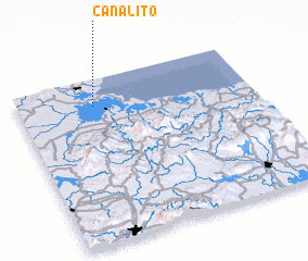 3d view of Canalito