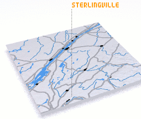 3d view of Sterlingville