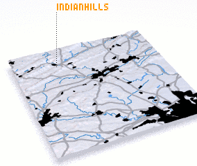 3d view of Indian Hills