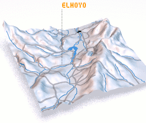 3d view of El Hoyo