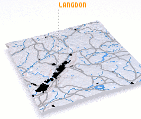 3d view of Langdon