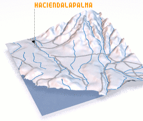 3d view of Hacienda La Palma