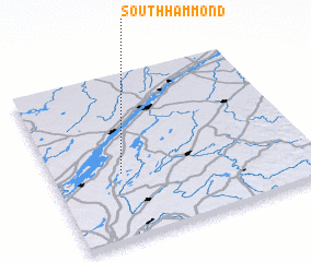 3d view of South Hammond